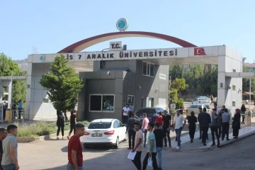 Kilis’te öğrencilerin YKS heyecanı