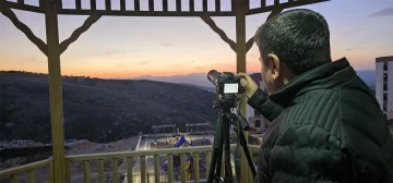 Kilis'te Ramazan ayı hilal gözlemi yapıldı