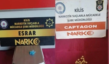 Kilis’te uyuşturucu tacirlerine operasyon!