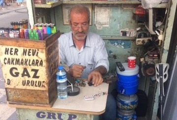 Kilis’te yarım asırdır çakmaklara gaz basıyor