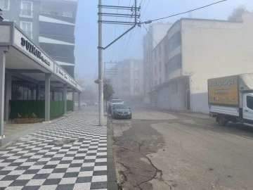 Kilis’te yoğun sis etkili oldu