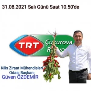 KIRMIZI BİBERİNİ TRT ÇUKUROVA RADYOSUNDA ANLATACAK