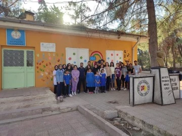 KİYÜ’lü Öğrenciler &quot;Benim Okulum Benim İzim” Projesini Hayata Geçirdi