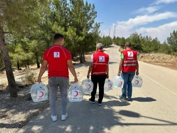 Kızılay’dan orman yangınlarına bidonlu önlem