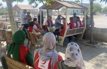 Kızılay, Oylum Mahallesindeki ihtiyaç sahiplerini unutmadı