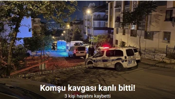 Komşu kavgası kanlı bitti