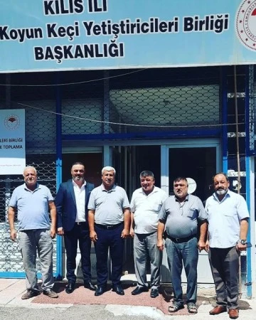 M. Ali Eryılmaz Kilis Koyun Keçi Birliğinde sektörün sorunlarını görüştü