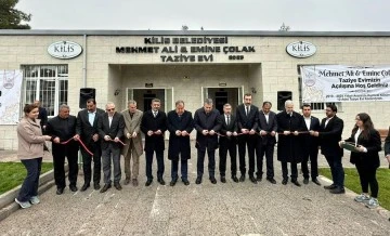 Mehmet Ali ve Emine Çolak Taziye Evi açıldı