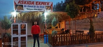 MEHMET SANLI MAHALLESİNDE ASKIDA EKMEK UYGULAMASI BAŞLADI