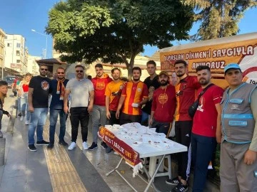 Merhum Alpaslan Dikmen'in ruhu için lokma ikramı