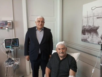 Milletvekili Dülger Binali Yıldırım’ı ziyaret etti