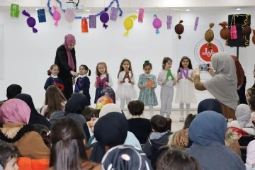 Minik öğrencilerden “Ramazan Şenliği”