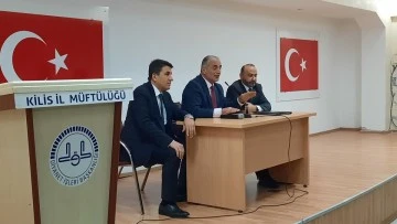 Müftü Şahin, personeliyle vedalaştı