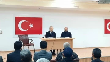 Müftülükte aylık mutat toplantı düzenlendi