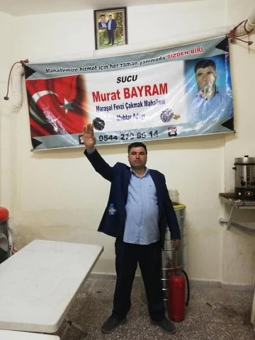 Murat Bayram: Mahalleme Hizmet Etmek Benim İçin Onur ve Şereftir