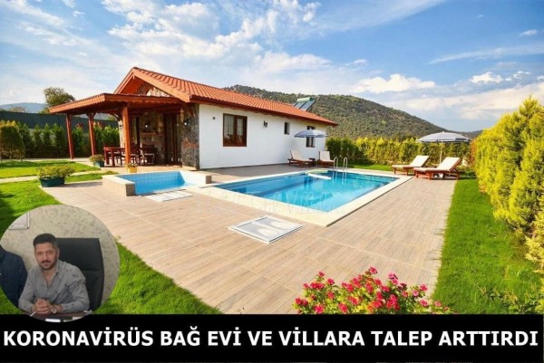 MÜSTAKİL EV VE BAĞ EVLİK ARAZİLERE TALEPLER ARTTI!