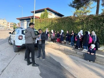 PIKTES İl Koordinasyon Ekibi tarafından öğrenci taşıma servislerinin denetimi yapıldı