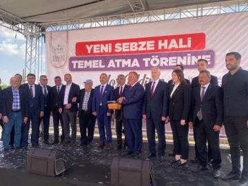 Nihayet Sonunda Sebze Halinin Temeli atıldı!