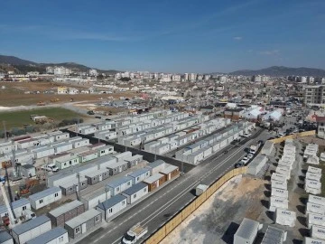 Nurdağı’ndaki Konteyner Kente Aileler Yerleştiriliyor