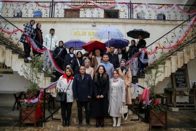 Öğretmen adaylarına Kilis’in tarihi ve kültürel zenginliklerini tanıttı