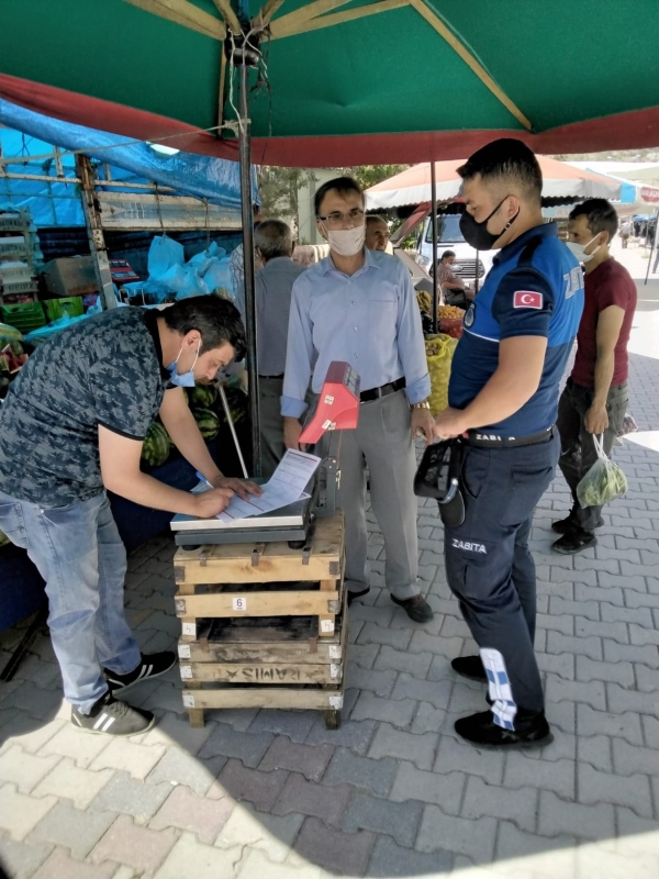 Ölçü ve tartı aletleri denetimi yapıldı
