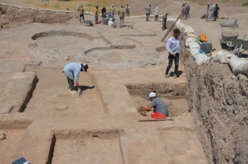 Oylum Höyük'te çevre düzenlemesi