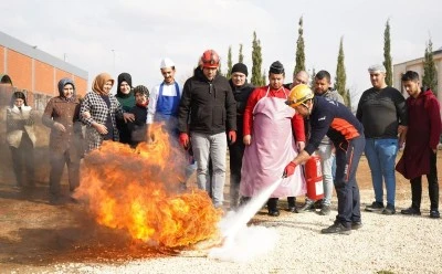 Personellere Afet ve Yangın Eğitimi