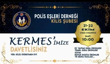 Polis Eşleri Derneğinden Kermes