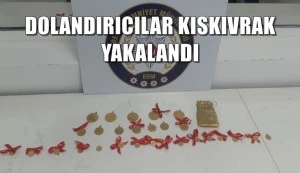 POLİS VATANDAŞ İŞBİRLİĞİ İLE DOLANDIRICI SUÇ ÜSTÜ YAKALANDI