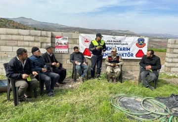 &quot;Güvenli Tarım, Güvenli Trafik Projesi&quot; devam ediyor