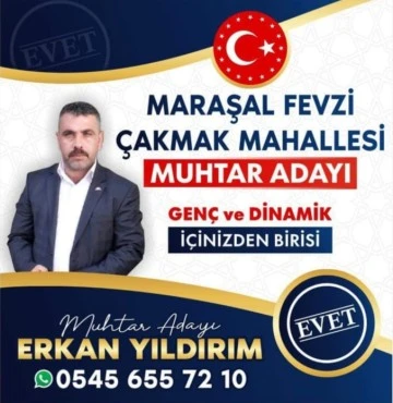 &quot;Mahalleme hizmet etmek için adayım&quot;