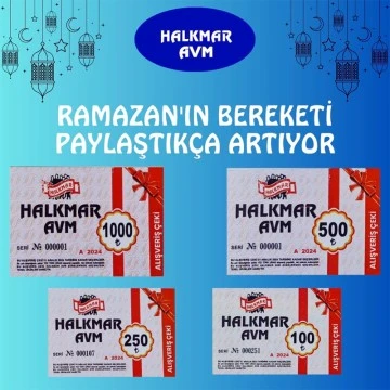 Ramazan Ayında da alış verişin adresi Halkmar Marketleri olacak