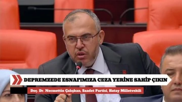 Saadet'ten esnafa sahip çıkma çağrısı!