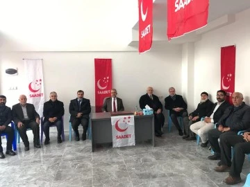 SAADET YENİ BİNASINDA İLK TOPLANTISINI YAPTI