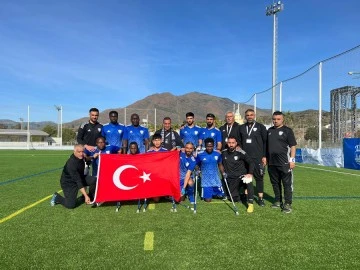 Şahinbey Ampute Futbol Takımı Şampiyonlar Ligi’nde finalde