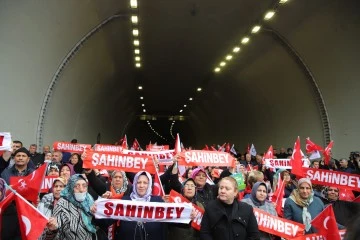 Şahinbey Belediyesi 100. Yıl Tünelleri trafiğe açıldı