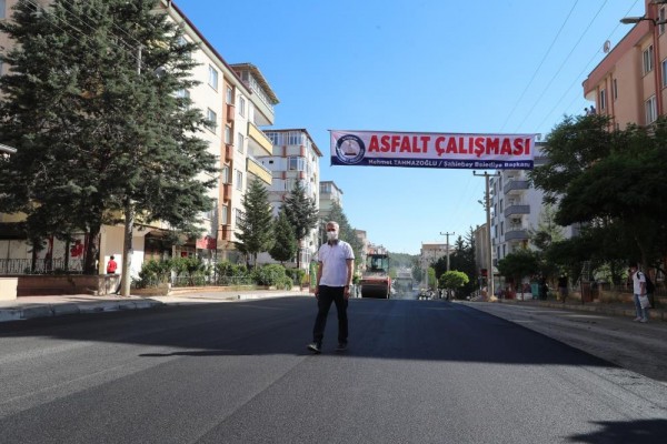 ŞAHİNBEY'DE ASFALT ÇALIŞMALARI ARALIKSIZ SÜRÜYOR