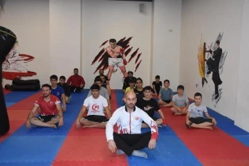 ŞAHİNBEY'DE WUSHU SPORCULARINA BÜYÜK DESTEK