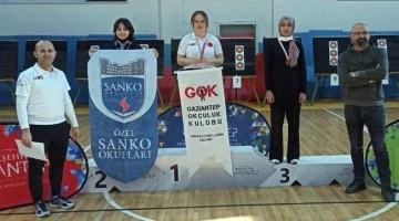 SANKO OKULLARI ÖĞRENCİLERİ OKÇULUK MÜSABAKASINDA