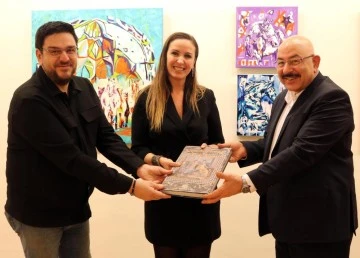 SANKO Sanat Galerisi’nde ‘Kervansarayların İzinde’ resim sergisi