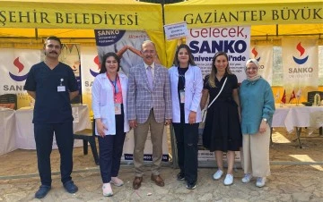 SANKO ÜNİVERSİTESİ “SAĞLIKLI YAŞAM FESTİVALİ”NDE