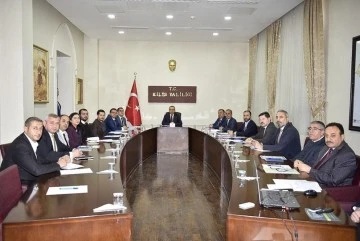 SANTEK 2022/2. Dönem Toplantısı Vali Soytürk başkanlığında yapıldı