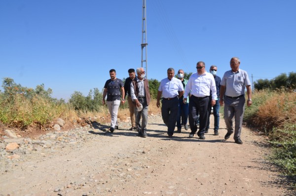 SERVET RAMAZAN;  &quot;KURU KASTELE ÇEVRE DÜZENLEMESİ, ARAZİ YOLLARINA MUCUR, AKPINARDA BAHÇELERE SU&quot;