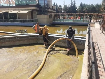 Söğütlüdere piknik alanında temizlik