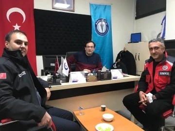 SURİYE GÖREV GÜCÜ BAŞKANI YILDIRIM SAĞLIK-SEN BAŞKANI ÖZCAN İLE GÖRÜŞTÜ