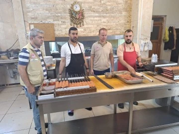 Tarım ve Orman Müdürlüğü toplu tüketim yapılan yerlerde denetimlerini sıklaştırdı