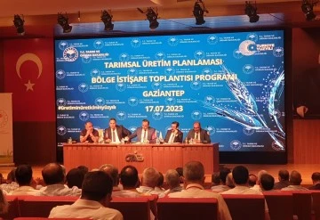 Tarımsal Üretim Planlaması Bölge İstişare toplantısında Kilis’i temsil ettiler 