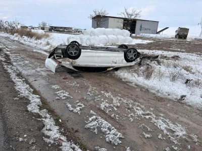 Tipi ve buzlanma kazaya neden oldu: 4 yaralı