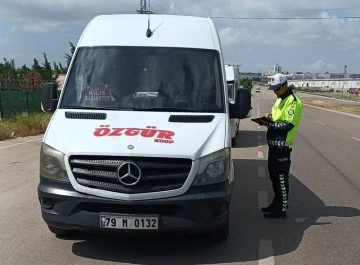 ‘’Trafik Kurallarına Uyalım, Hayatla Yarışmayalım’’ sloganı ile denetim