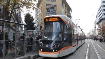 Tramvayların led ekranında ‘Milletimizin başı sağ olsun’ yazısı yer aldı